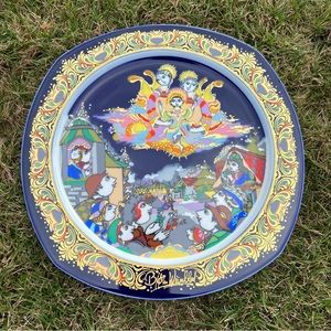 Bjorn Wiinblad Porcelain 1993 Art Plate